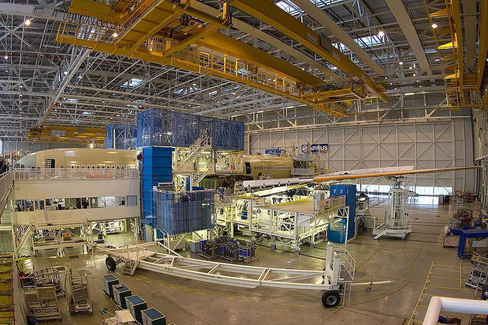 A350 assembly